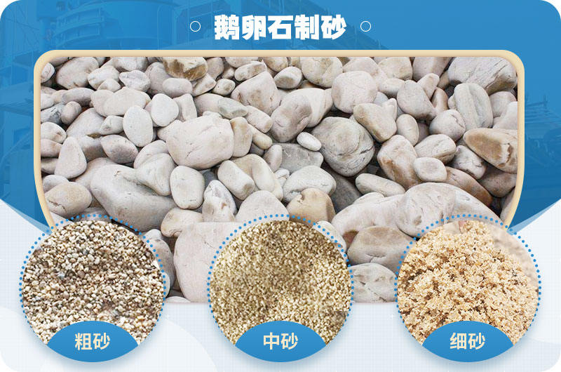 鵝卵石機制砂的優缺點_鵝卵石制砂機廠靠譜嗎？