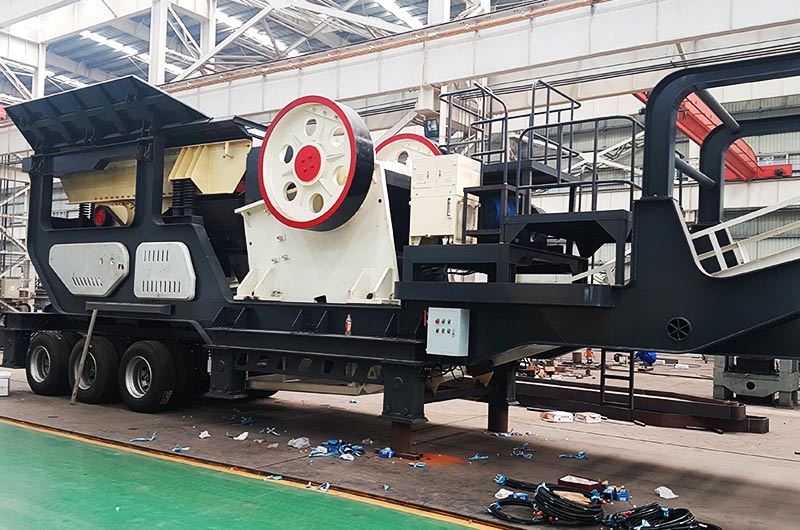 車載流動破碎石仔機，一體式作業，碎石更輕松
