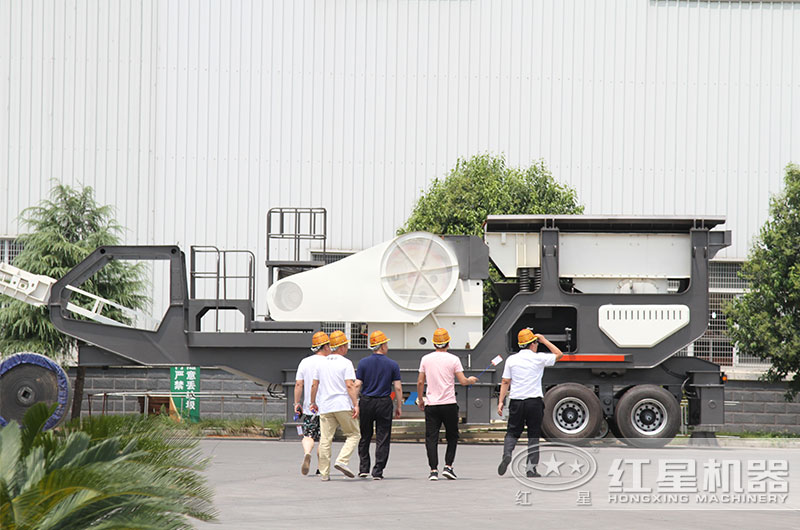 時產40-80噸移動破碎機配置、價格及生產視頻